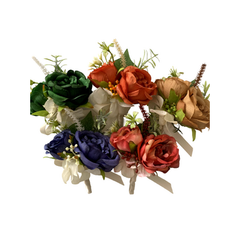 thumb_Buttonhole Twin rose Style - Caramel 