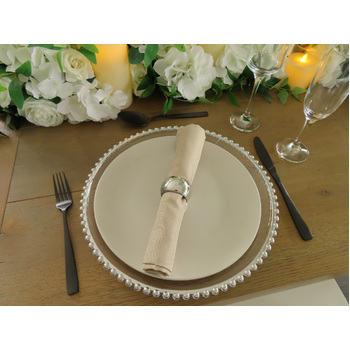 thumb_Cloth Napkin - Quality Polyester - Champagne/Beige