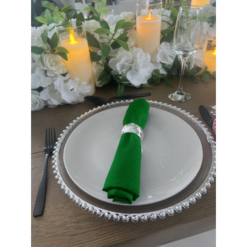 thumb_Cloth Napkin - Quality Polyester - Emerald Green