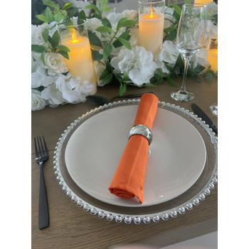 thumb_Cloth Napkin - Quality Polyester - Orange 