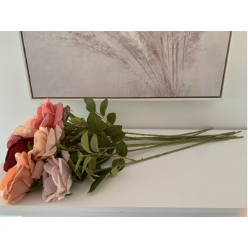 thumb_60cm - Soft Peach Single Stem Rose
