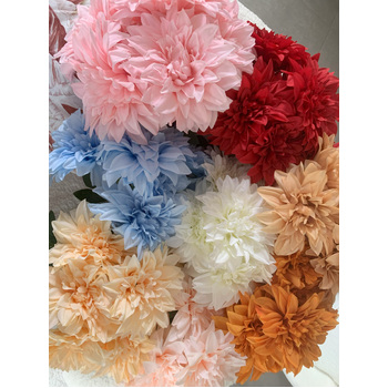 thumb_40cm - 7 Head Dahlia Bush - Red
