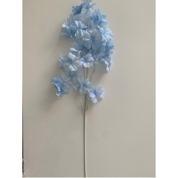 thumb_80cm - Cherry Blossom/Sakura Flower Spray - Blue