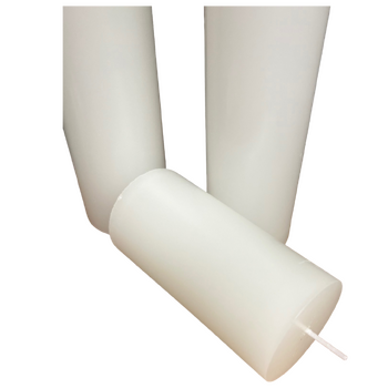 thumb_5cm x10cm White Pillar Candle Wax