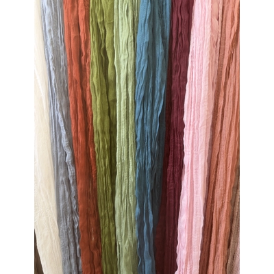 thumb_Extra Long 4m Burgundy Cheesecloth Table Runner  90x400cm