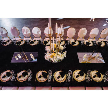 thumb_137x243cm Polyester Tablecloth -  Black Trestle 