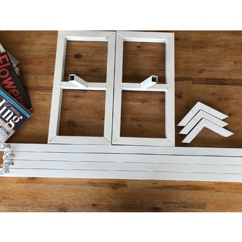 thumb_2.4m Pentagon Wedding Arch - White