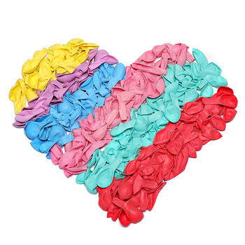 thumb_10pcs - 12cm (5")  Pastel Balloons - Mixed Colours