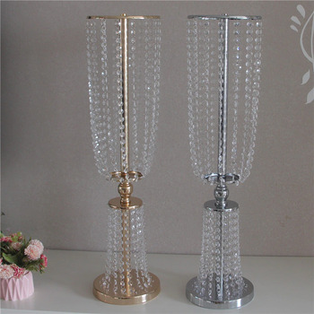thumb_62cm Gold Acrylic Crystal Chandelier Style Centerpiece