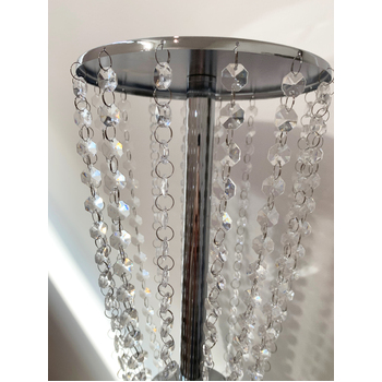 thumb_57cm Acrylic Crystal Chandelier Style Centerpiece - Silver