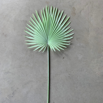 thumb_92cm Fan Palm Frond Leaf - 12 Colours Available [colours: Blue]