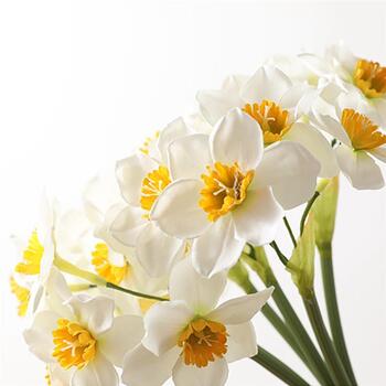thumb_White 40cm daffodil bouquet
