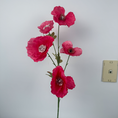 thumb_Hot Pink Spray Stem - 76cm – 5 Head