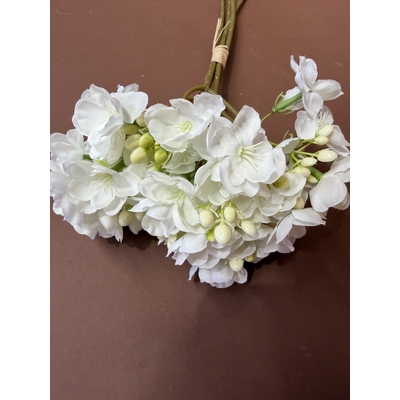 thumb_39cm Artificial Jasmine Blossom Filler Bouquet  – White