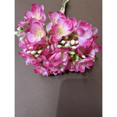 thumb_39cm Artificial Jasmin Blossom Filler Bouquet  – Bright Pink