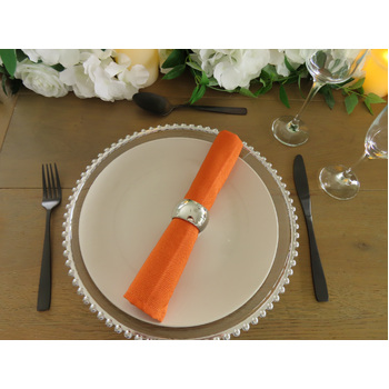 thumb_Cloth Napkin - Quality Polyester - Orange 