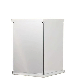 thumb_FACTORY SECONDS Set of 3 - Silver Mirrored Acrylic Pedestal Risers/Flower Stands