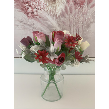 thumb_Cream Toned Rose Bud Filler Flower Bunch