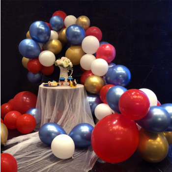 thumb_Blue/Gold/Red/White Theme Balloon Garland Decorating Kit-