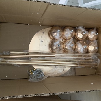 thumb_65cm - Gold 8 arm  Candelabra Centerpiece