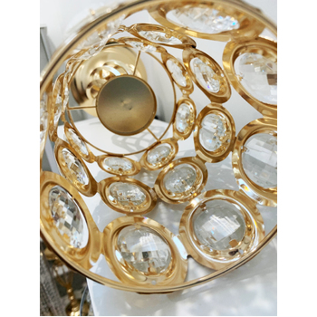 thumb_48cm Acrylic Crystal Candelabra Style Centerpiece - Gold