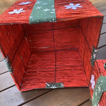 thumb_3pc set of Red Chirstmas Gift Box Decoreations