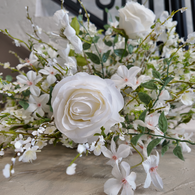 thumb_60cm White Dreamy Meadow Flower Ball Arrangement