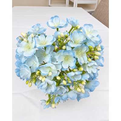 thumb_39cm Artificial Jasmin Blossom Filler Bouquet  – Blue