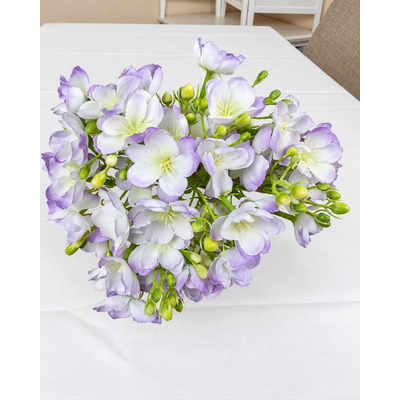 thumb_39cm Artificial Jasmin Blossom Filler Bouquet  – Light Purple