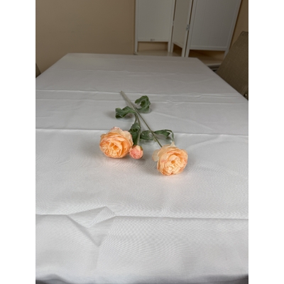 thumb_52cm Artificial 3 Head Ranunculus Flower Spray – Peach