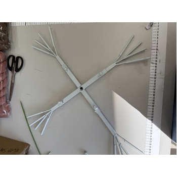 thumb_4 arm Hanging Floral Support Frame - Umberlla Style  (Flowers Not Included)