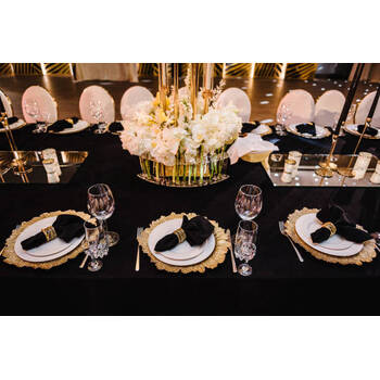 thumb_137x243cm Polyester Tablecloth -  Black Trestle 