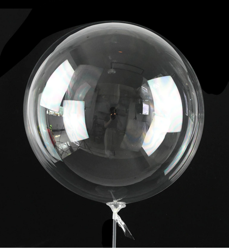 Clear Bubble Balloons - 45cm