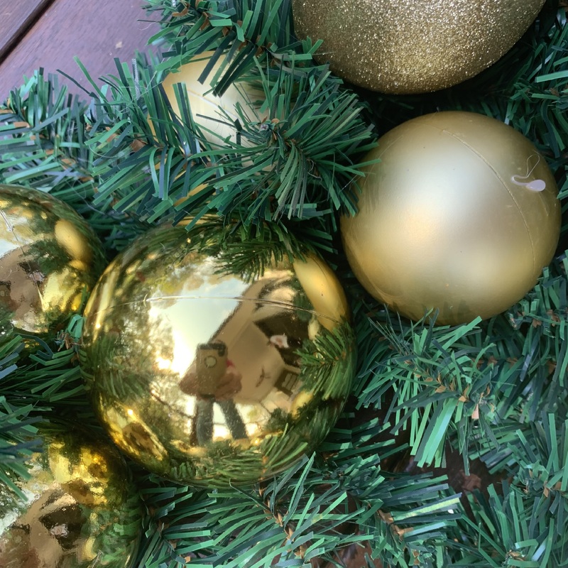 260cm Christmas Garland/Runner Gold