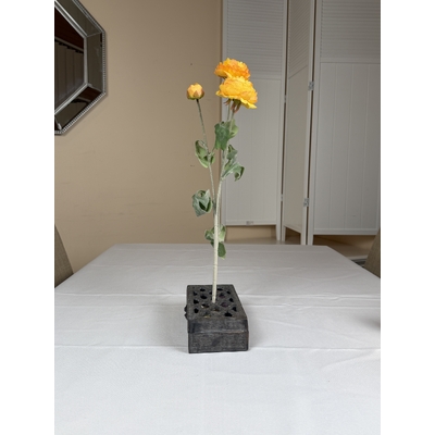 thumb_52cm Artificial 3 Head Ranunculus Flower Spray – Yellow