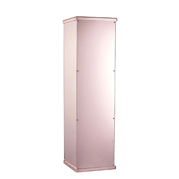 thumb_FACTORY SECONDS Set of 3 - Rose Gold Mirrored Acrylic Pedestal Risers/Flower Stands 