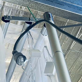 thumb_3x3m White LED Curtain Light - 12 drop  (CURTAIN NOT INCLUDED)