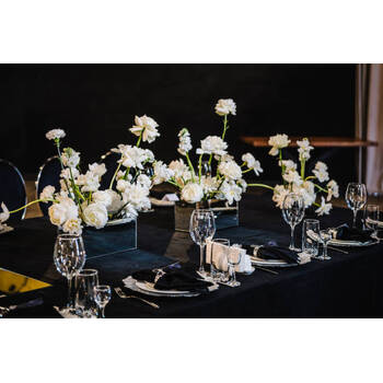 thumb_137x243cm Polyester Tablecloth -  Black Trestle 