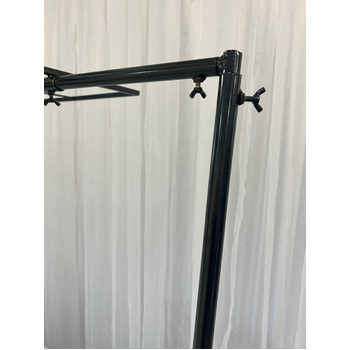 thumb_1.8m Black Floral Table Bridge/Arch