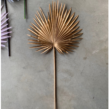 thumb_92cm Fan Palm Frond Leaf - 12 Colours Available [colours: grey]
