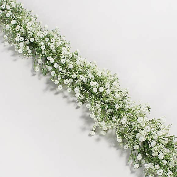 1.3m White Babies Breath/Gypsophilia Garland| All items are in stock here