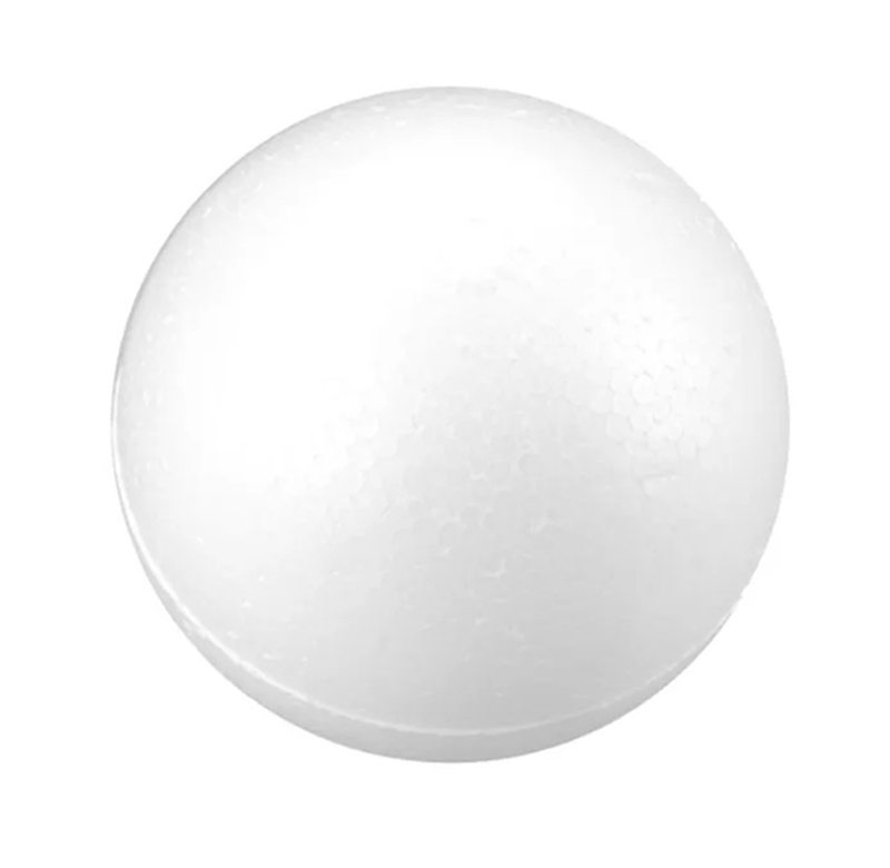 25cm Polystyrene Foam Sphere/Ball