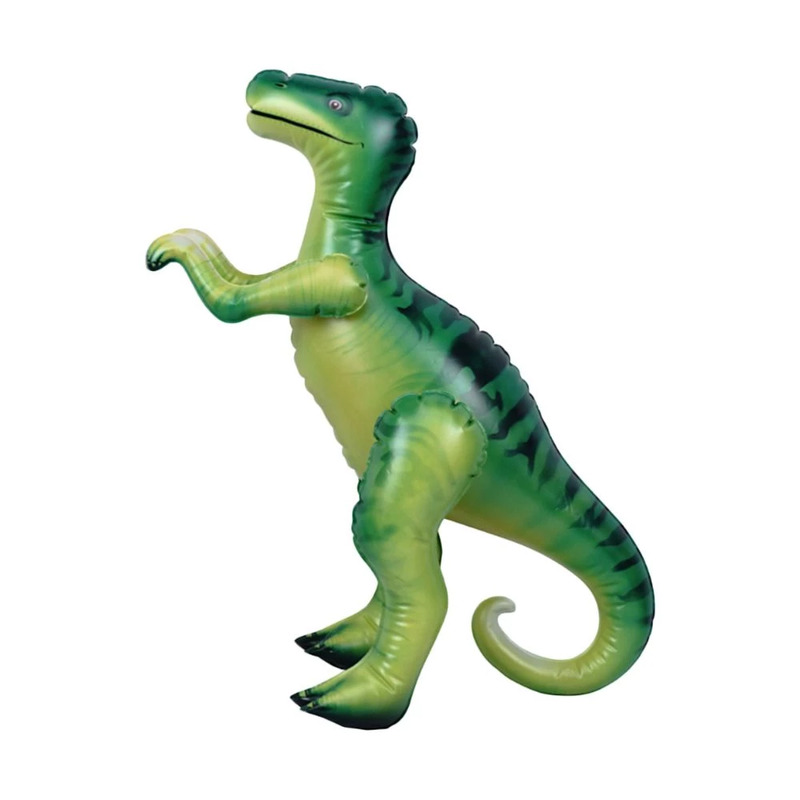 40cm - Baby Raptor Dinosaur Inflatable Decoration - In Egg