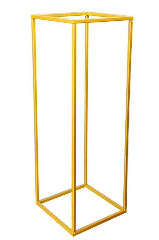 5pk - 80cm Tall - Gold Metal Flower/Centerpiece Stands