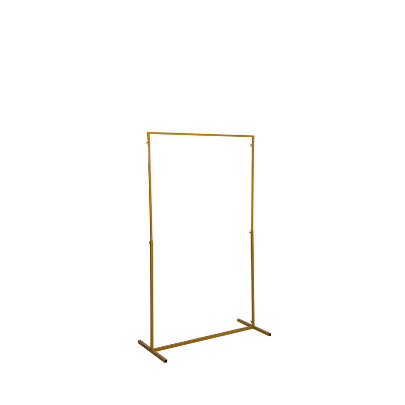 150x90cm Wedding Sign/Arch Stand - Metallic Gold (FACTORY SECOND)