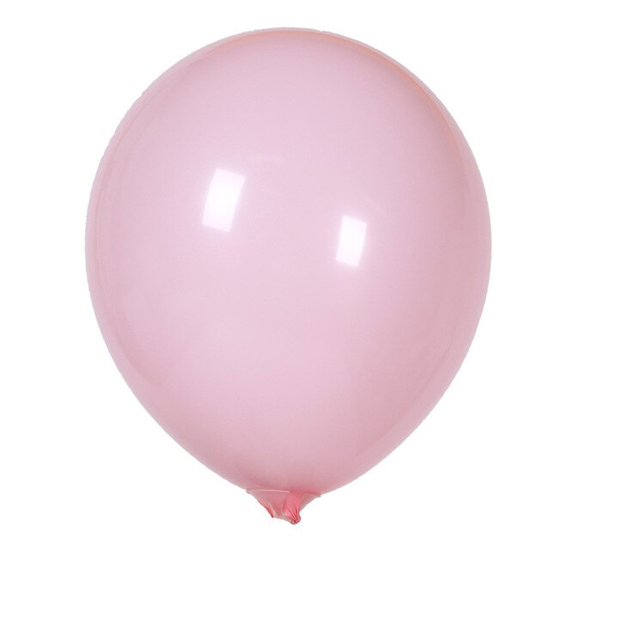 10pcs - 25cm (10")  Pastel Balloons -  Dark Pink