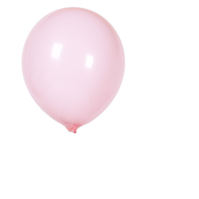 10pcs - 12cm (5")  Pastel Balloons - Pink