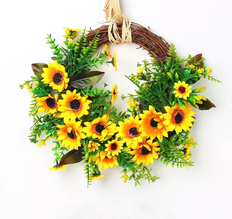 30cm Sunflower Wreath