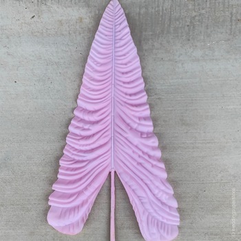 106cm Giant Calla Lily Leaf - Pink