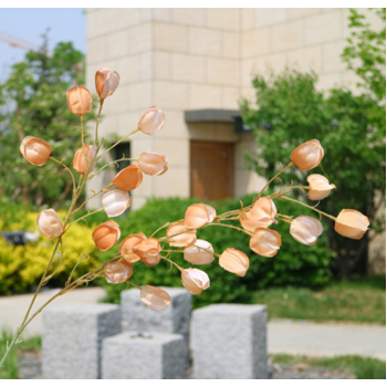 100cm Lantern Flower - Peach